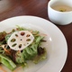 ランチ　サラダとスープ