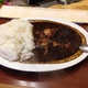 黒カレー　ごはん大盛り
