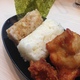 昼セットB　おにぎりとからあげ1コ