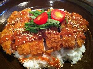 とんかつ　豚しゃぶ　友禅